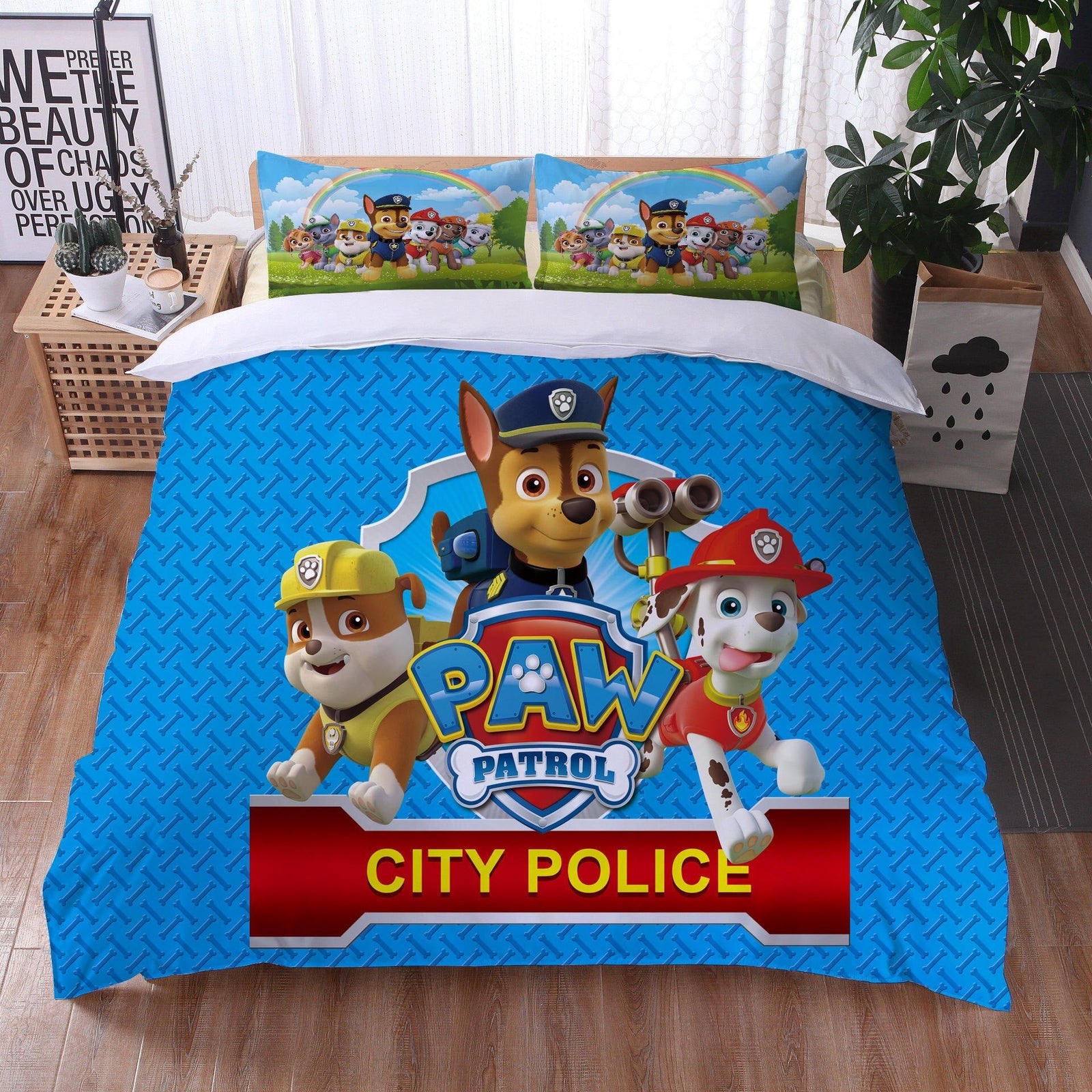 Copripiumino Paw Patrol City Police
