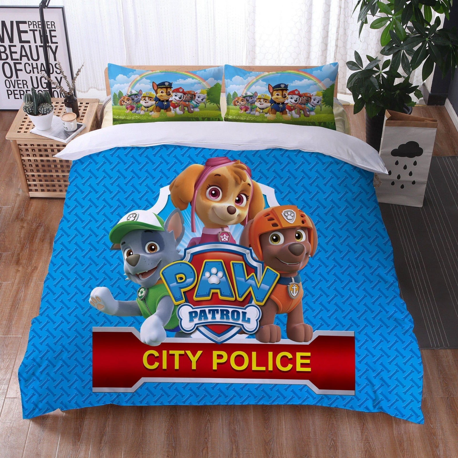 Paw Patrol Rocky Stella E Copripiumino Zuma