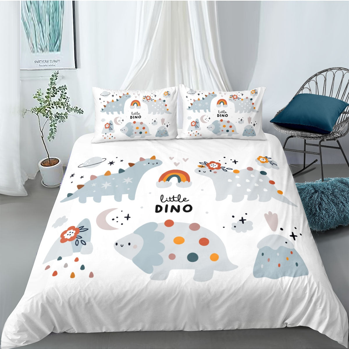 Copripiumino Little Dino