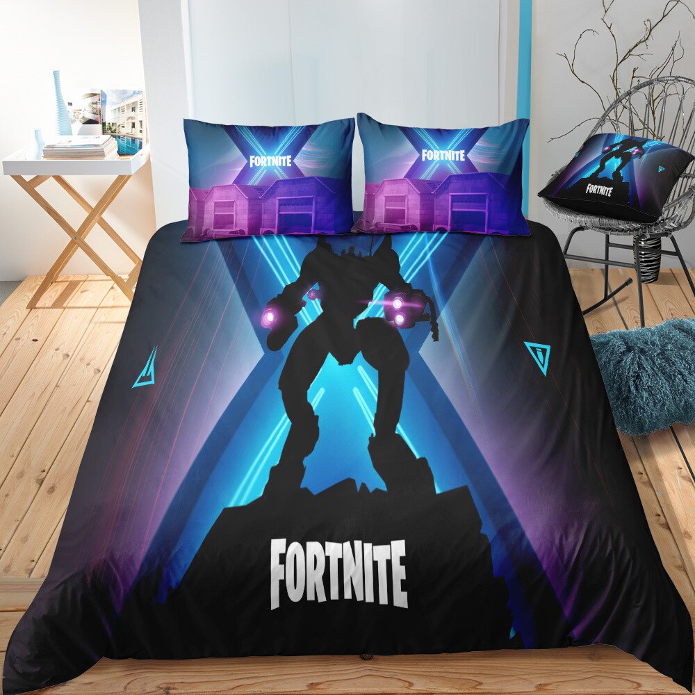 Copripiumino Robot Fortnite