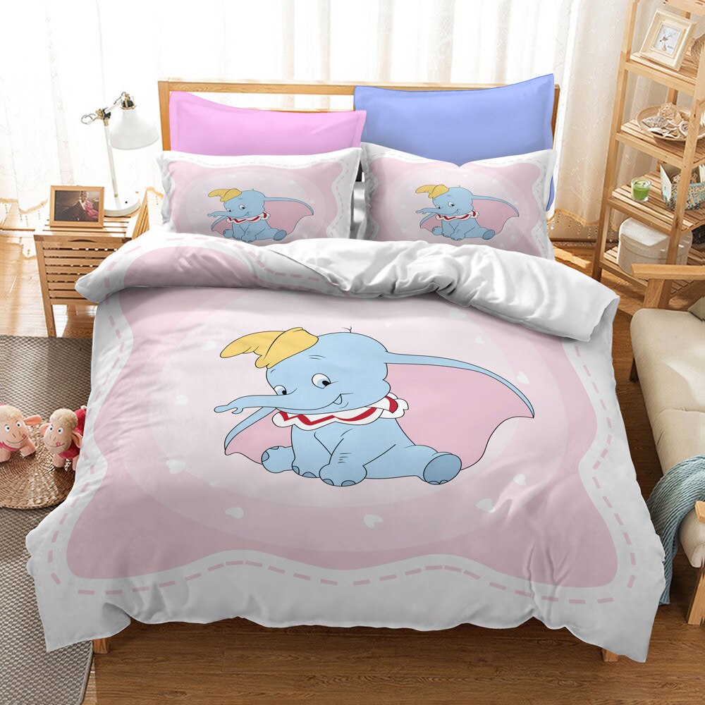 Copripiumino Rosa Dumbo