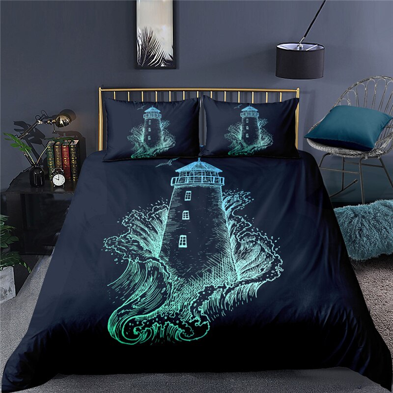 Copripiumino Sirena Faro Verde