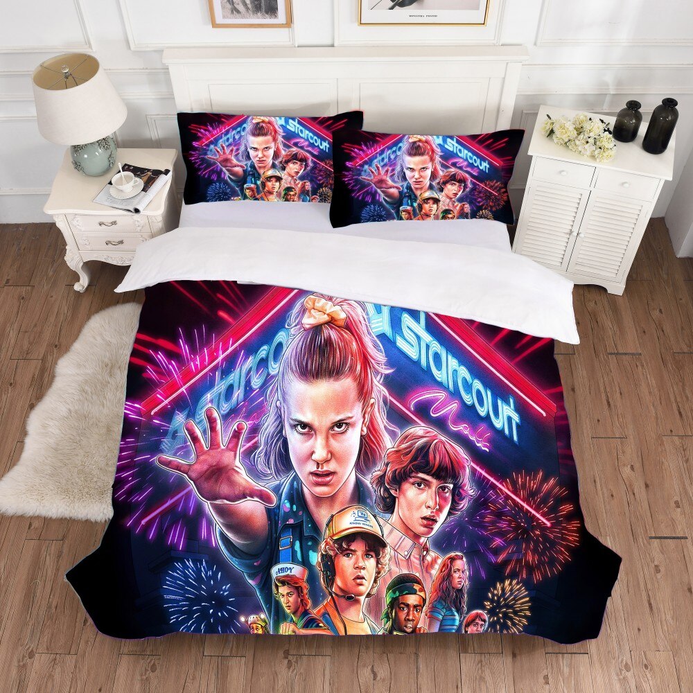 Copripiumino Stranger Things Multicolore