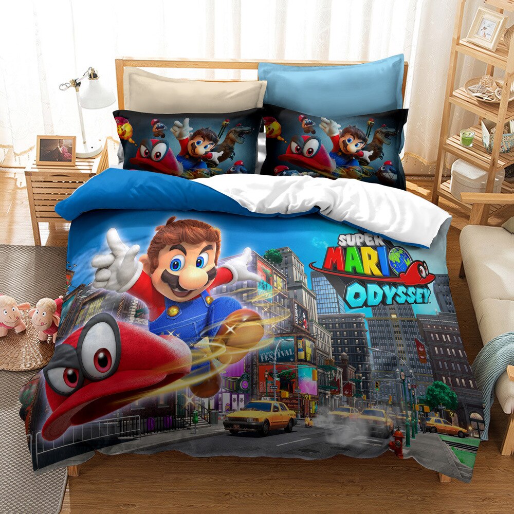 Copripiumino Super Mario Odyssey