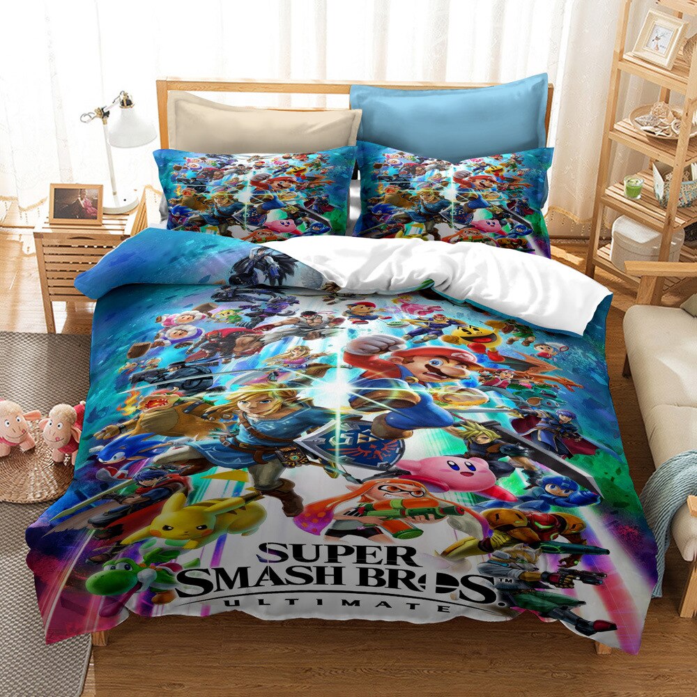 Copripiumino Super Smash Bros