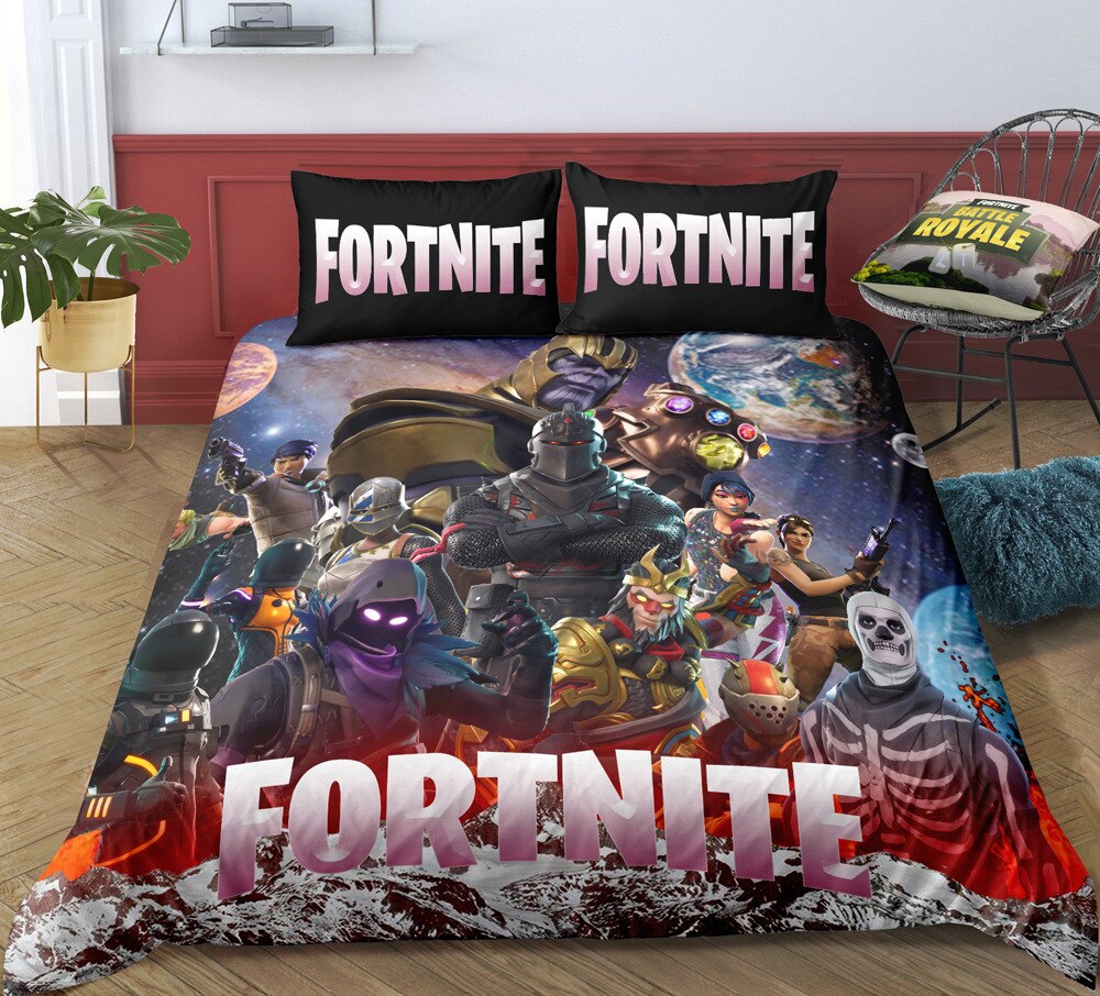 Copripiumino Super Thanos Fortnite