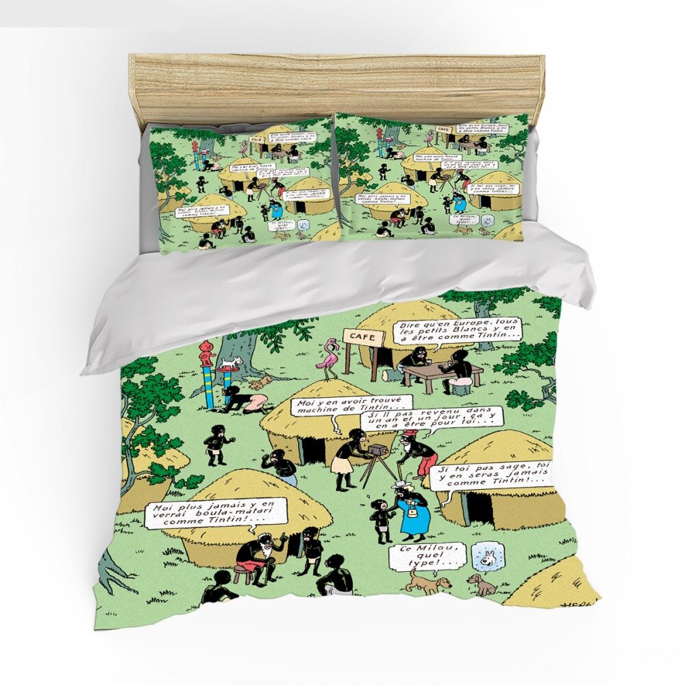 Copripiumino Tintin Nel Congo