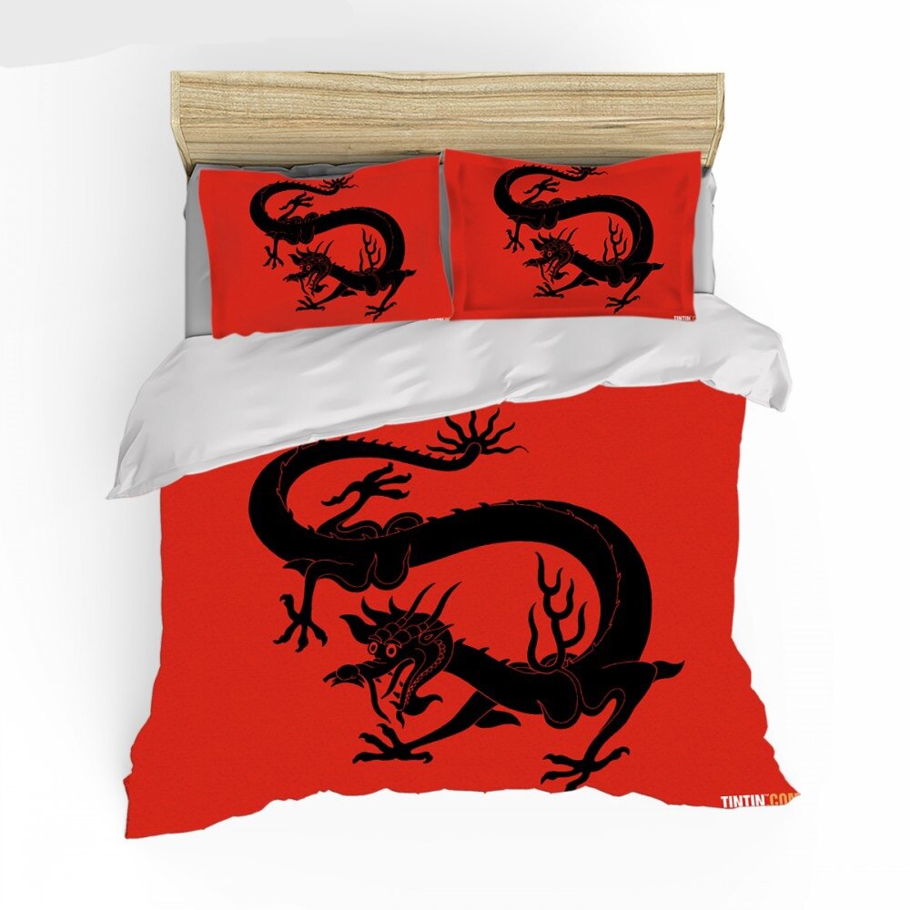 Copripiumino Tintin Il Loto Blu