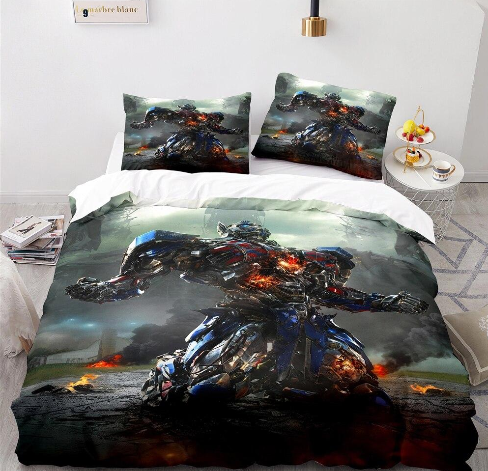 Copripiumino Transformers Fire