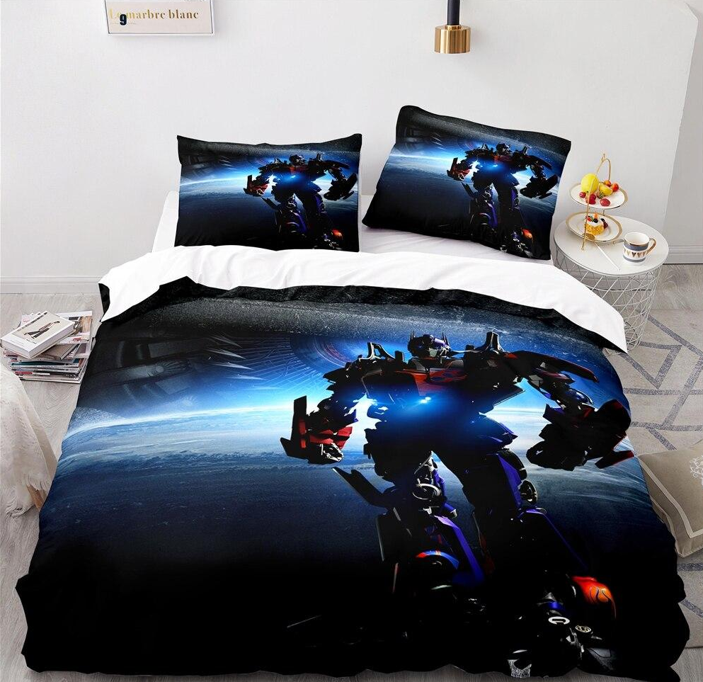 Copripiumino Transformers Optimus Prime Nello Spazio