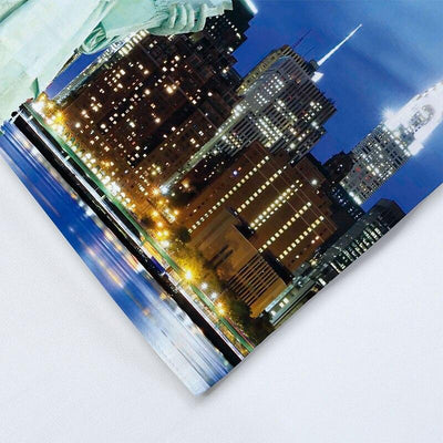 Copripiumino Blu New York Vintage
