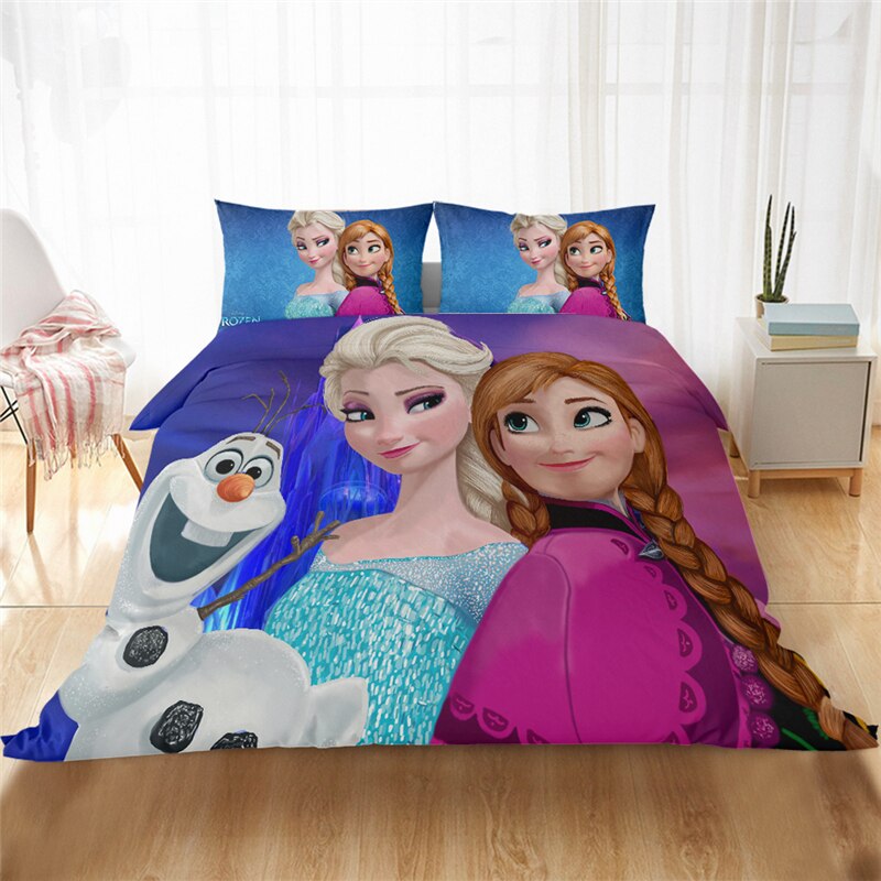 Copripiumino Anna, Elsa E Olaf