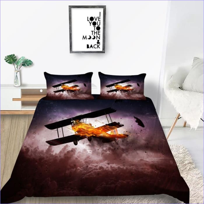 Copripiumino Aereo Barone Rosso