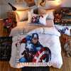 Copripiumino Marvel Captain America Bianco 100% Cotone