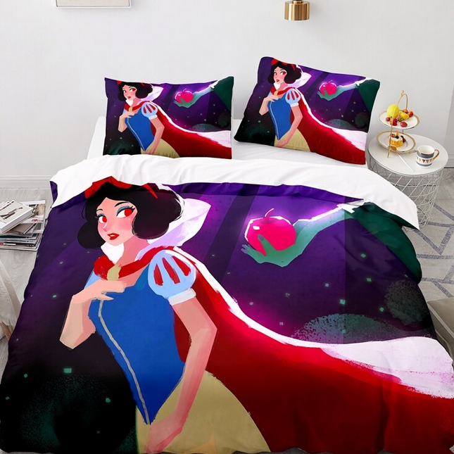 Copripiumino Biancaneve E La Mela Avvelenata