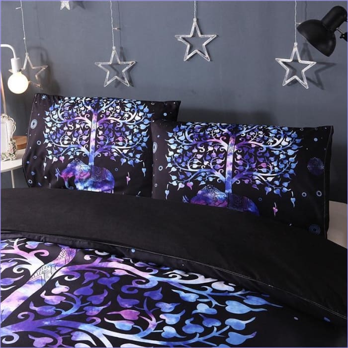 Copripiumino Elefante Bohémien Multicolore