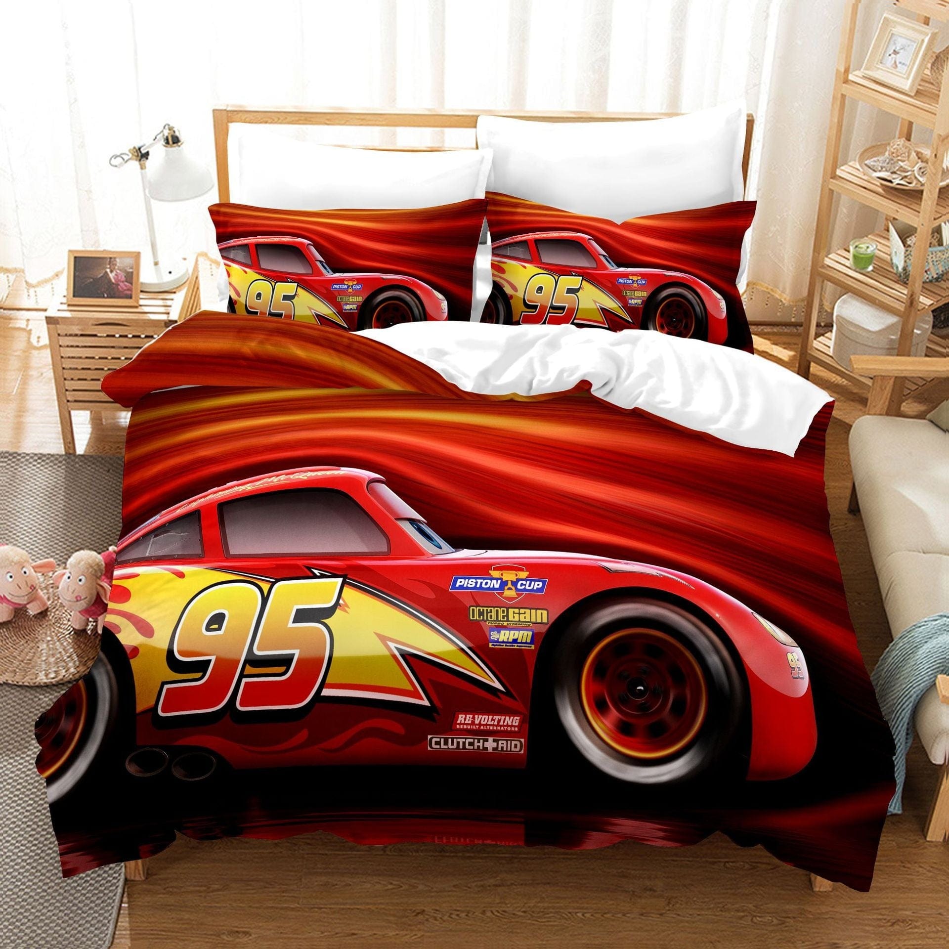 Copripiumino Rosso Disney Cars