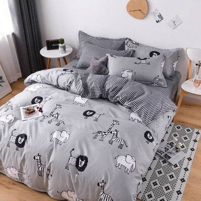 Copripiumino Bambino Grigio