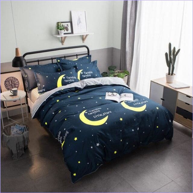 Copripiumino Bambino Luna E Stelle