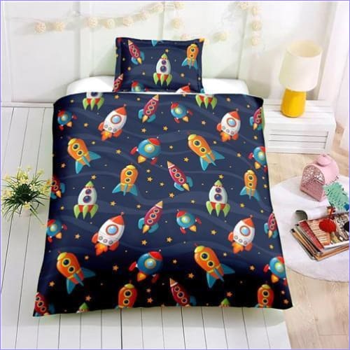 Copripiumino Per Bambini Little Rockets