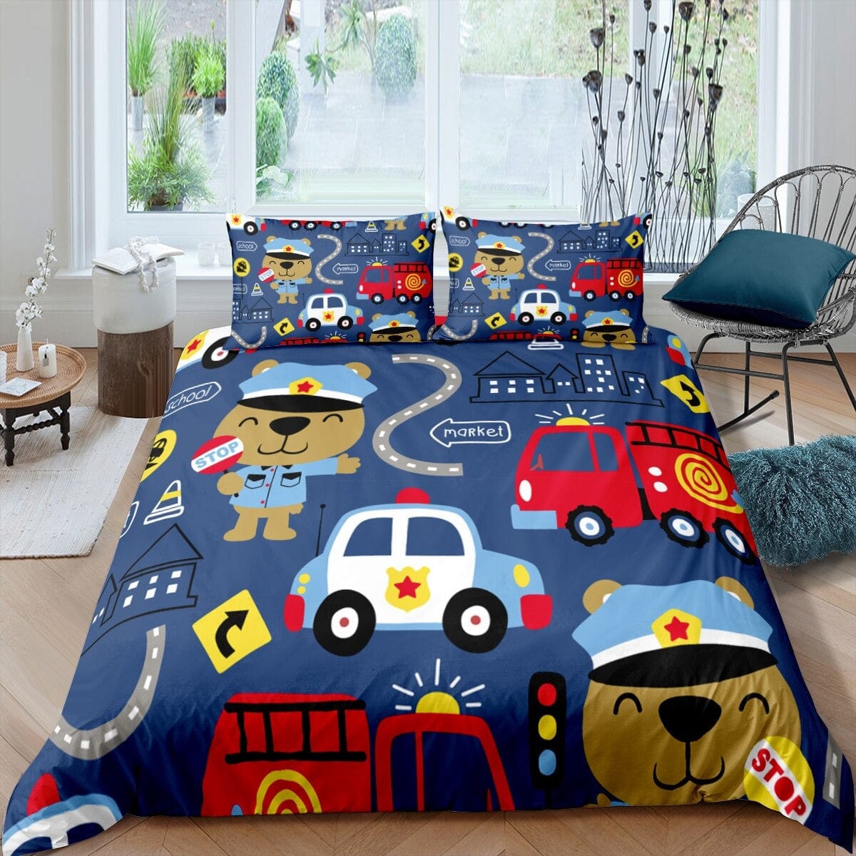 Copripiumino Per Bambini Pompiere