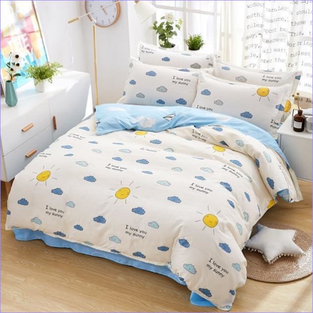 Copripiumino Bambino Sole E Nuvole