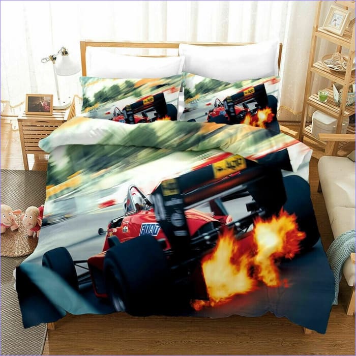 Copripiumino Formula 1 Fiamme