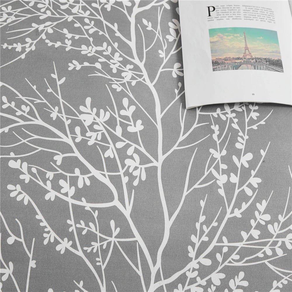 Copripiumino Grigio Fantasia