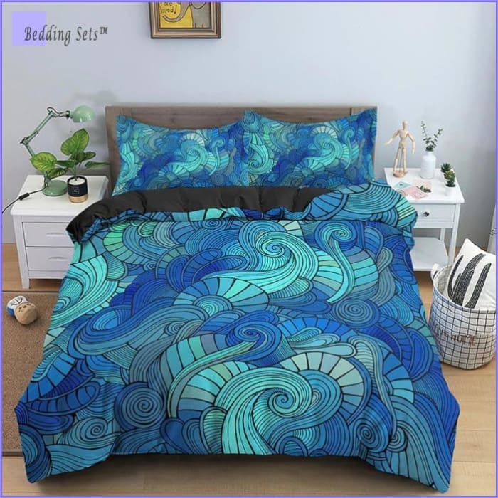 Copripiumino Hippie Blu