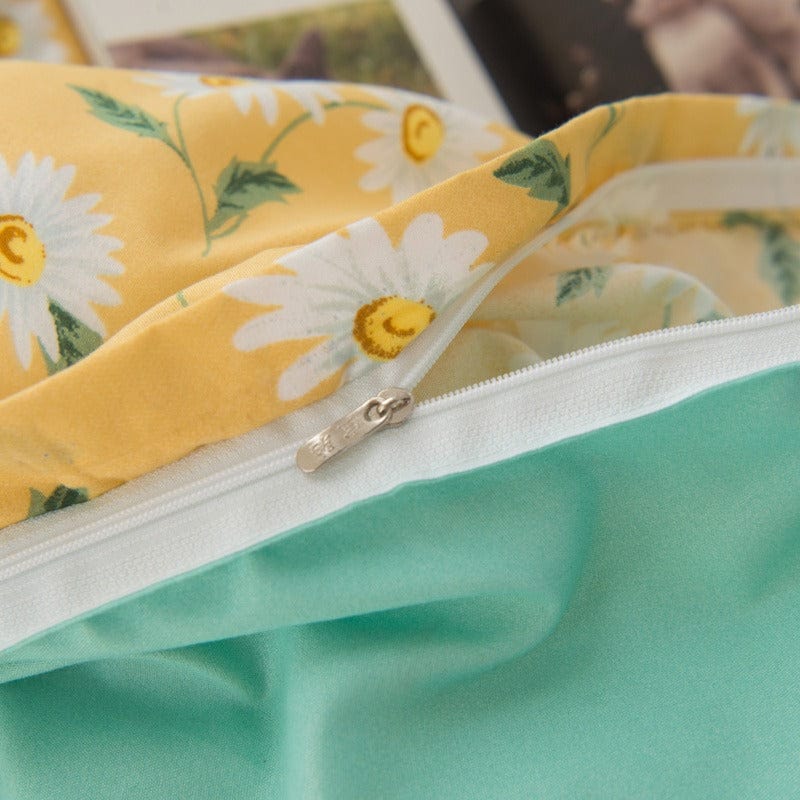 Copripiumino Fiorellini Gialli