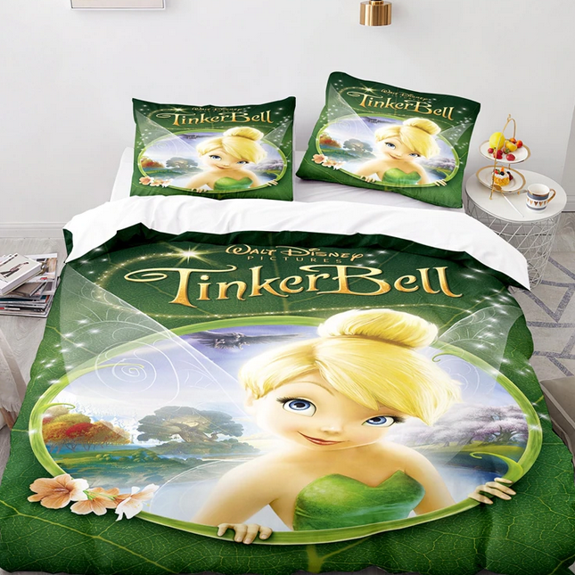 Copripiumino Verde Tinkerbell