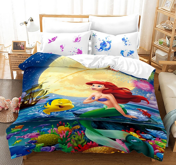 Copripiumino La Sirenetta E Flounder