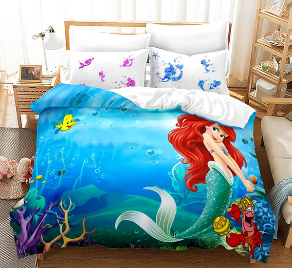 Copripiumino La Sirenetta E Sebastian