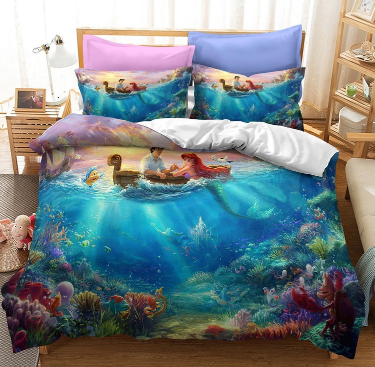 Copripiumino La Sirenetta E Il Suo Principe