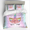 Copripiumino Unicorn Girl Rainbow Horn