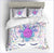 Copripiumino Corno Fiorito Unicorn Girl