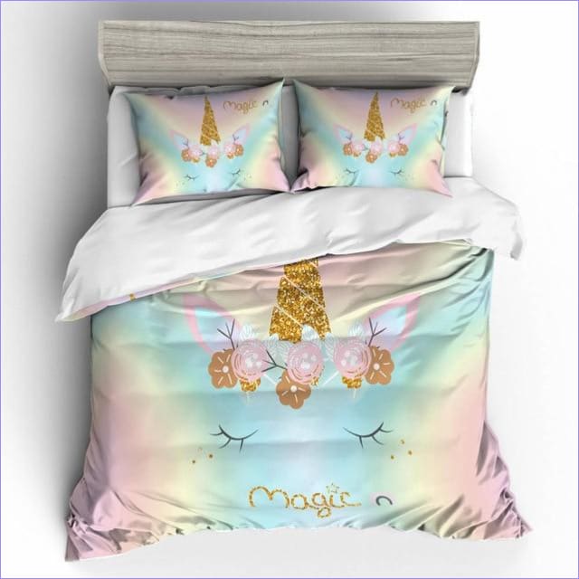 Copripiumino Unicorn Girl Corno Magico
