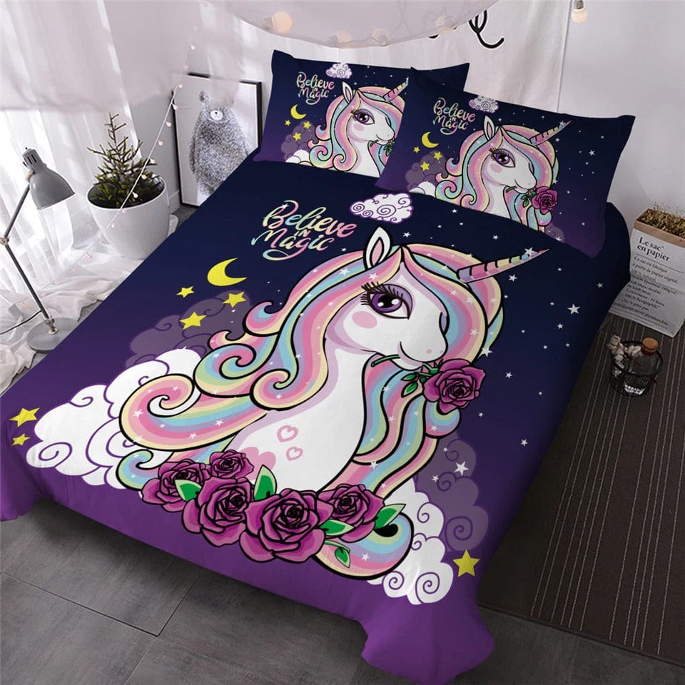 Copripiumino Unicorno Letto Matrimoniale