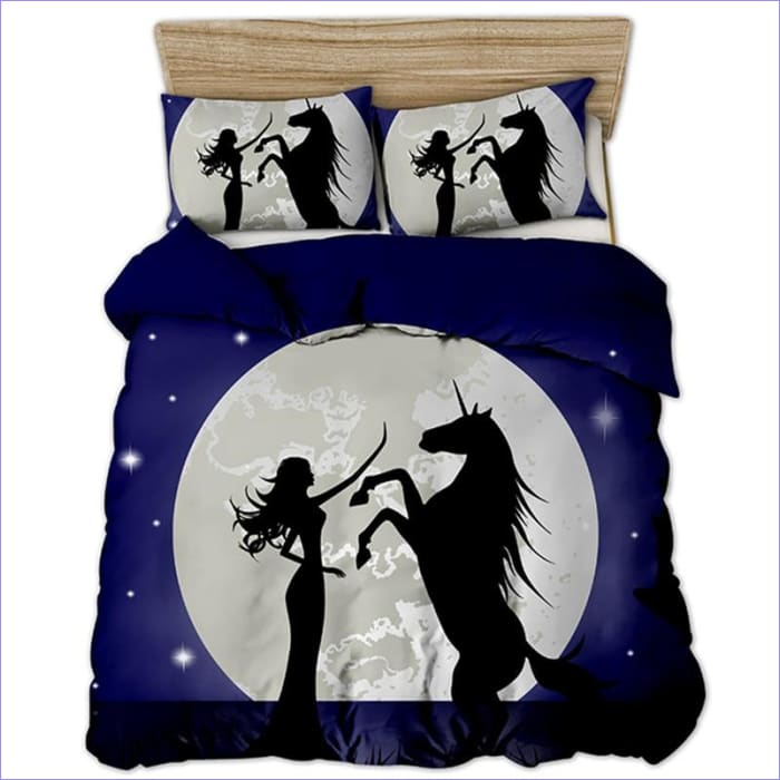 Copripiumino Unicorno E Principessa