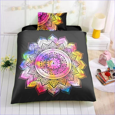 Copripiumino Mandala Multicolore