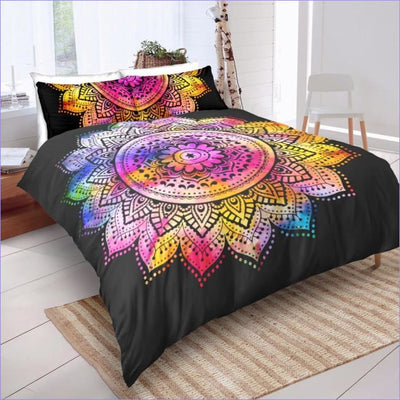 Copripiumino Mandala Multicolore