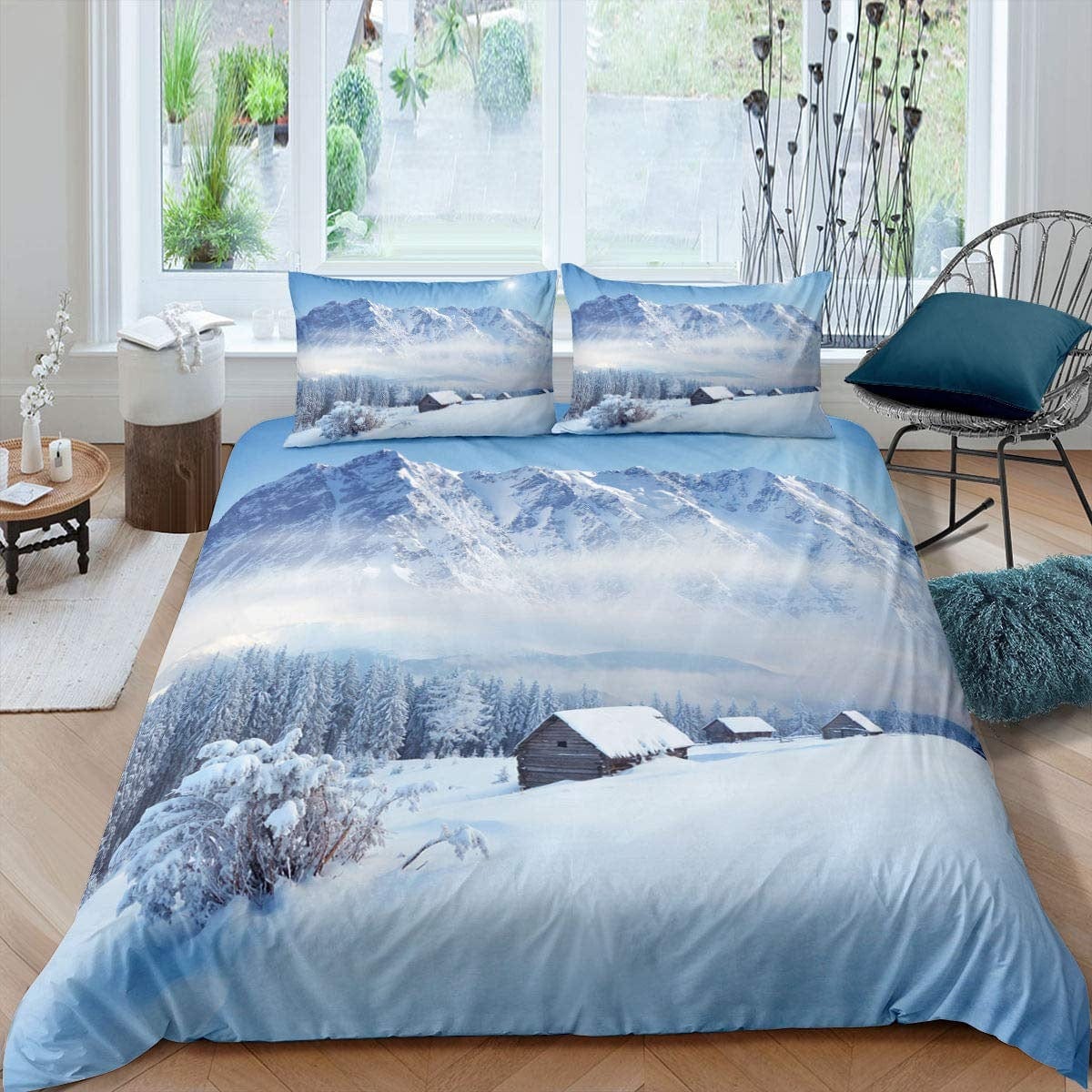 Copripiumino Montagna E Chalet