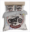 Copripiumino Moto Vintage Personalizzato