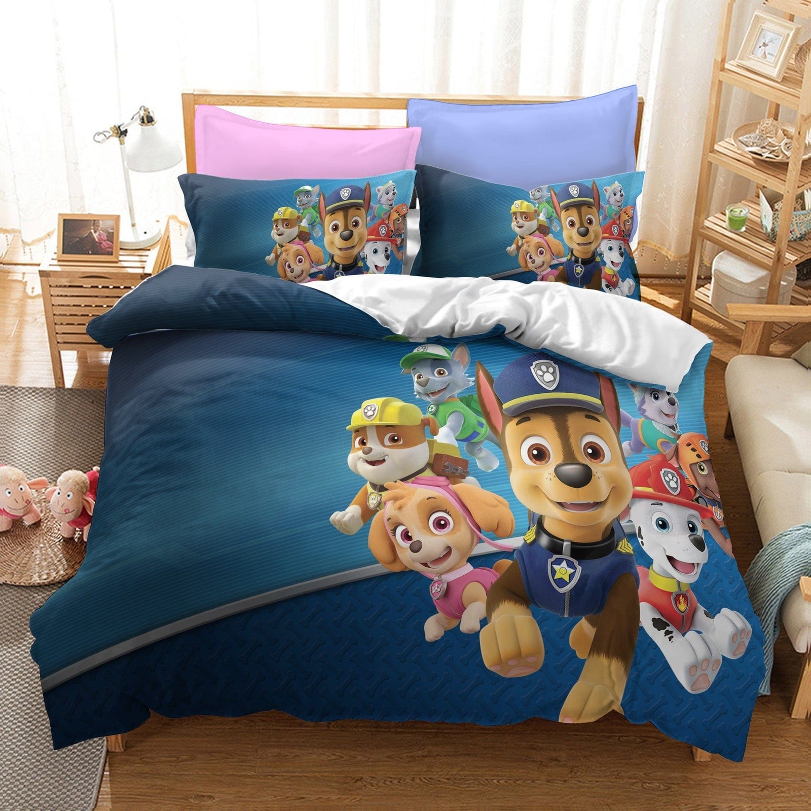 Copripiumino In Cotone Paw Patrol