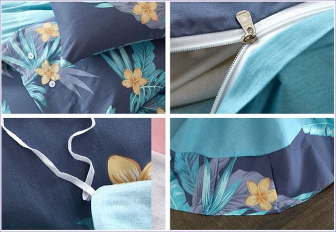 Copripiumino In Piume Esotiche