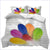 Copripiumino In Piume Multicolori