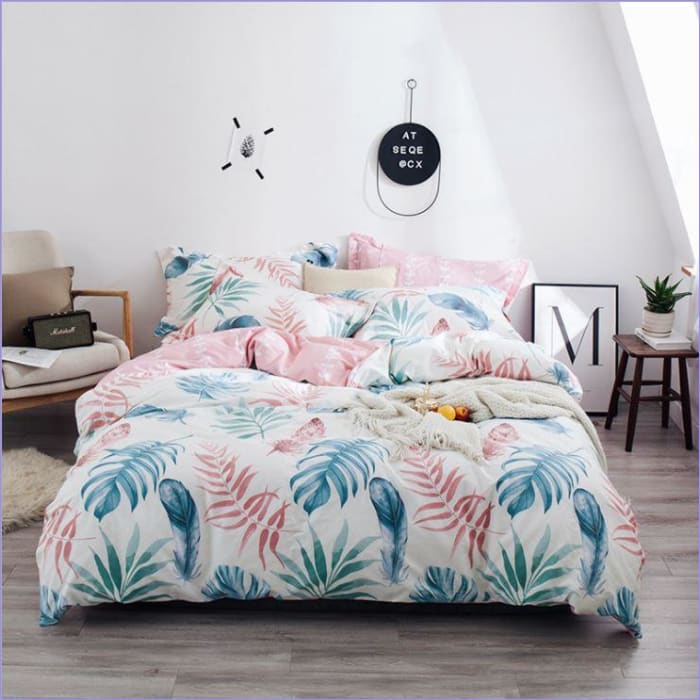 Copripiumino Piume E Foglie