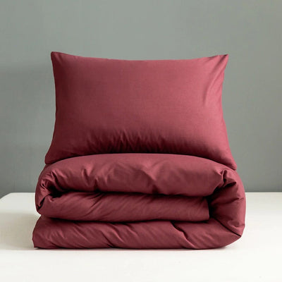Copripiumino Rosso Bordeaux