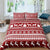 Copripiumino Rosso Chalet Chic