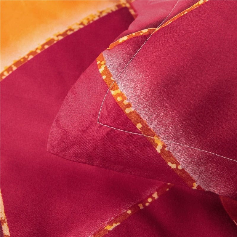 Copripiumino Rosso Arancione